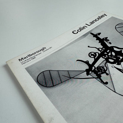 Colin Lanceley | Marlborough London February 1966 design by Gordon House