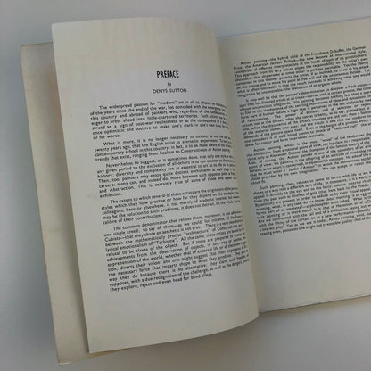 Metavisual, Tachiste, Abstract. Painting in England To-Day | Redfern Gallery, 1957 preface by Denys Sutton