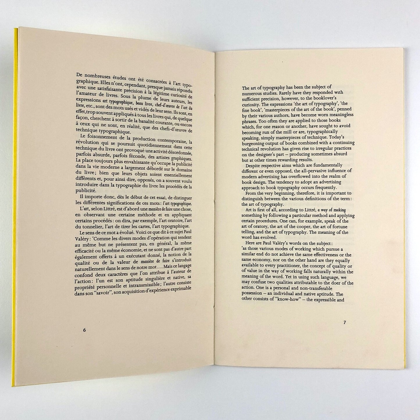 Typography and the Art of the Book, Jacques Haumont. French/English 1994 edition