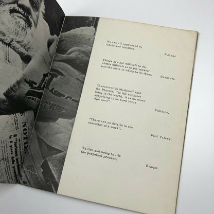 FIRST: A magazine for Sculpture students of The St Martins School of Art, 1960, issue 1