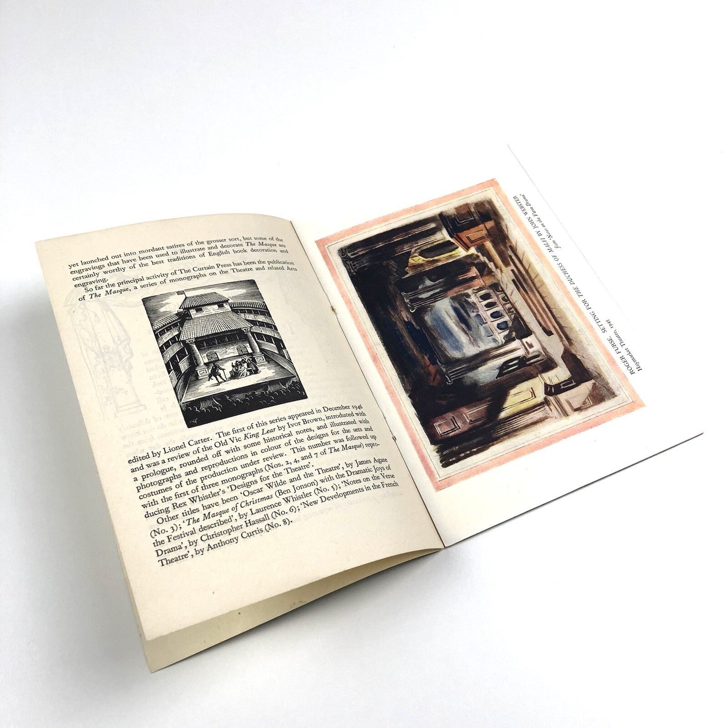 A Publishing House in the Parish of St Martins | The Masque | The Curtain Press | Reprinted from Oxford (Special Number) 1949