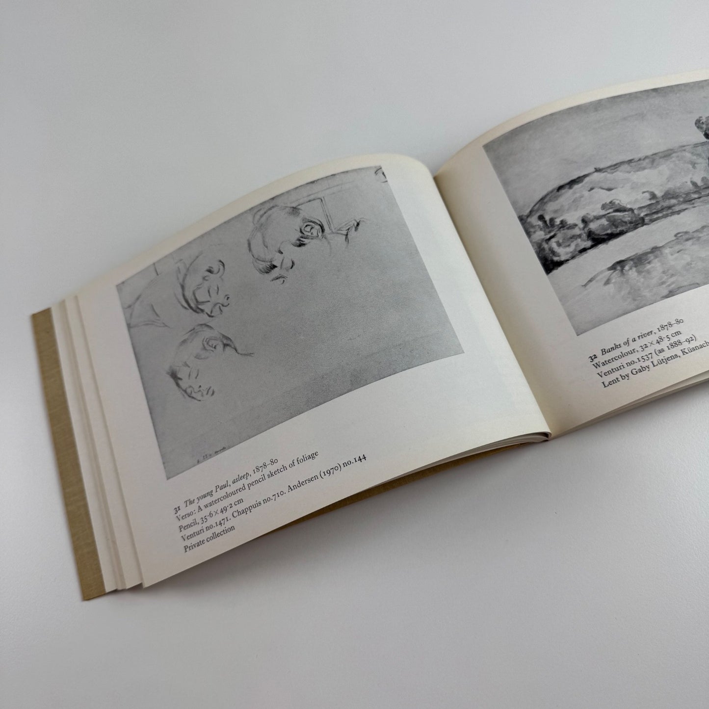 Watercolour and Pencil Drawings by Cezanne | Arts Council, 1973