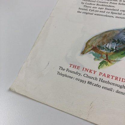 Prospectus for The Twelve Days of Christmas, Annie Newnham | Inky Partridge Press