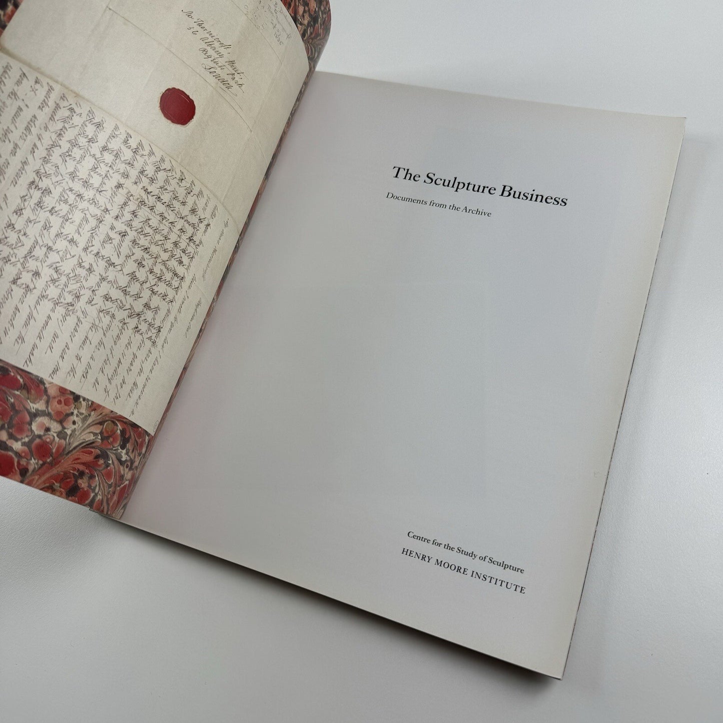 The Sculpture Business. Documents from the Archive Henry Moore, 1997