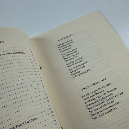 Pied Beauty. A Third Selection of Poems by Eddie McGrory signed 1986 to Lyn Le Grice
