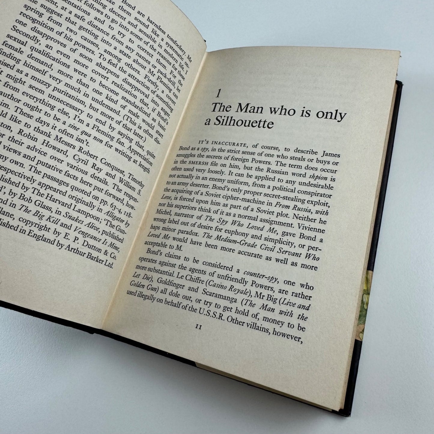 The James Bond Dossier by Kingsley Amis | Jonathan Cape, 1965