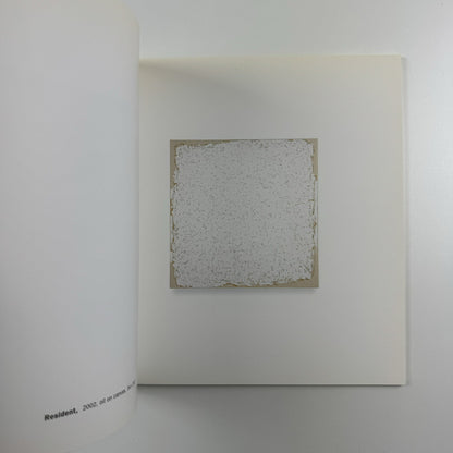 Robert Ryman | Haunch of Venison exhibition catalogue, 2003