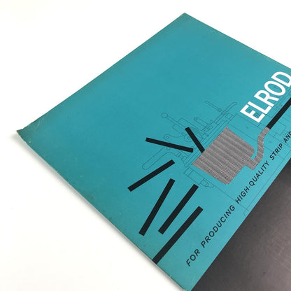 Elrod printing machine leaflet | Ludlow Typograph Company Chicago, undated