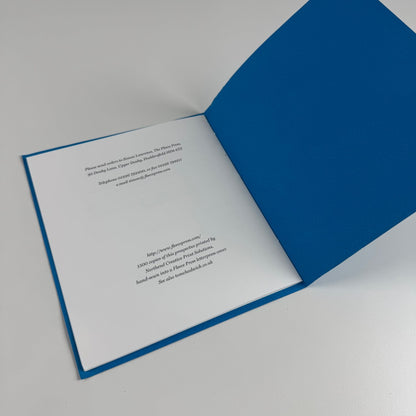 Prospectus Tom Chadwick & the Grosvenor School of Modern Art | Fleece Press 2012