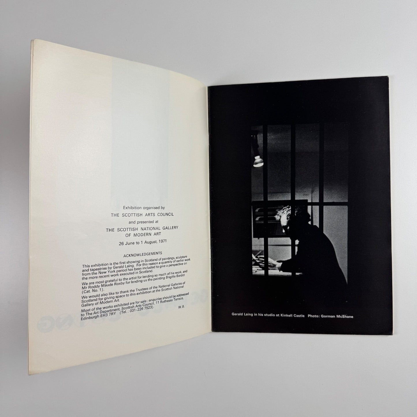 Gerald Laing Scottish Arts Council Scottish; Scottish National Gallery of Modern Art 1971