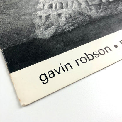 Gavin Robson – retrospective exhibition | Nottingham University Art Gallery card, 1977