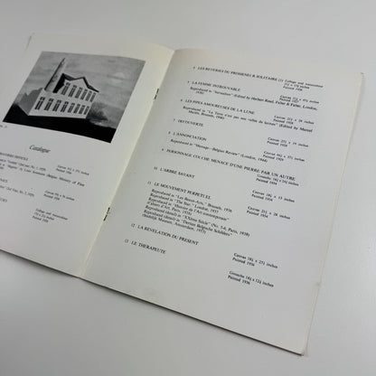 René Magritte | The Lefevre Gallery November 1953 catalogue and press release