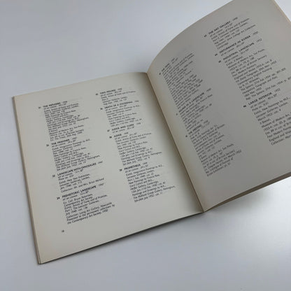 Merlyn Evans paintings, drawings and etchings Whitechapel Art Gallery 1956