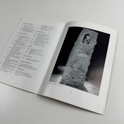 Nicolas Moreton. Stonecarving by Peter Webb | Goldmark Gallery, 1995