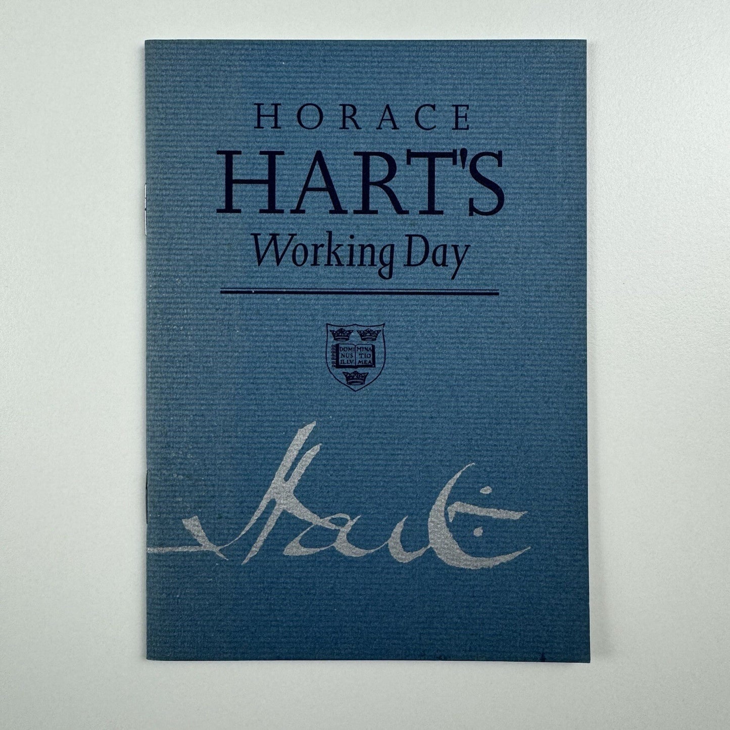 Horace Hart's Working Day | Keepsake visit of the Wynkyn de Worde Society, 1995