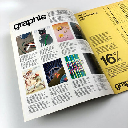 Graphis journal No 215 Vol 37 1981/82. Walter Herdeg | The Graphis Press