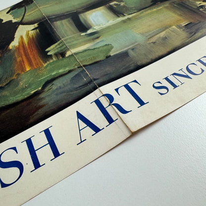 Leaflet to promote British Art since 1900 by Sir John Rothenstein. Phaeton Press