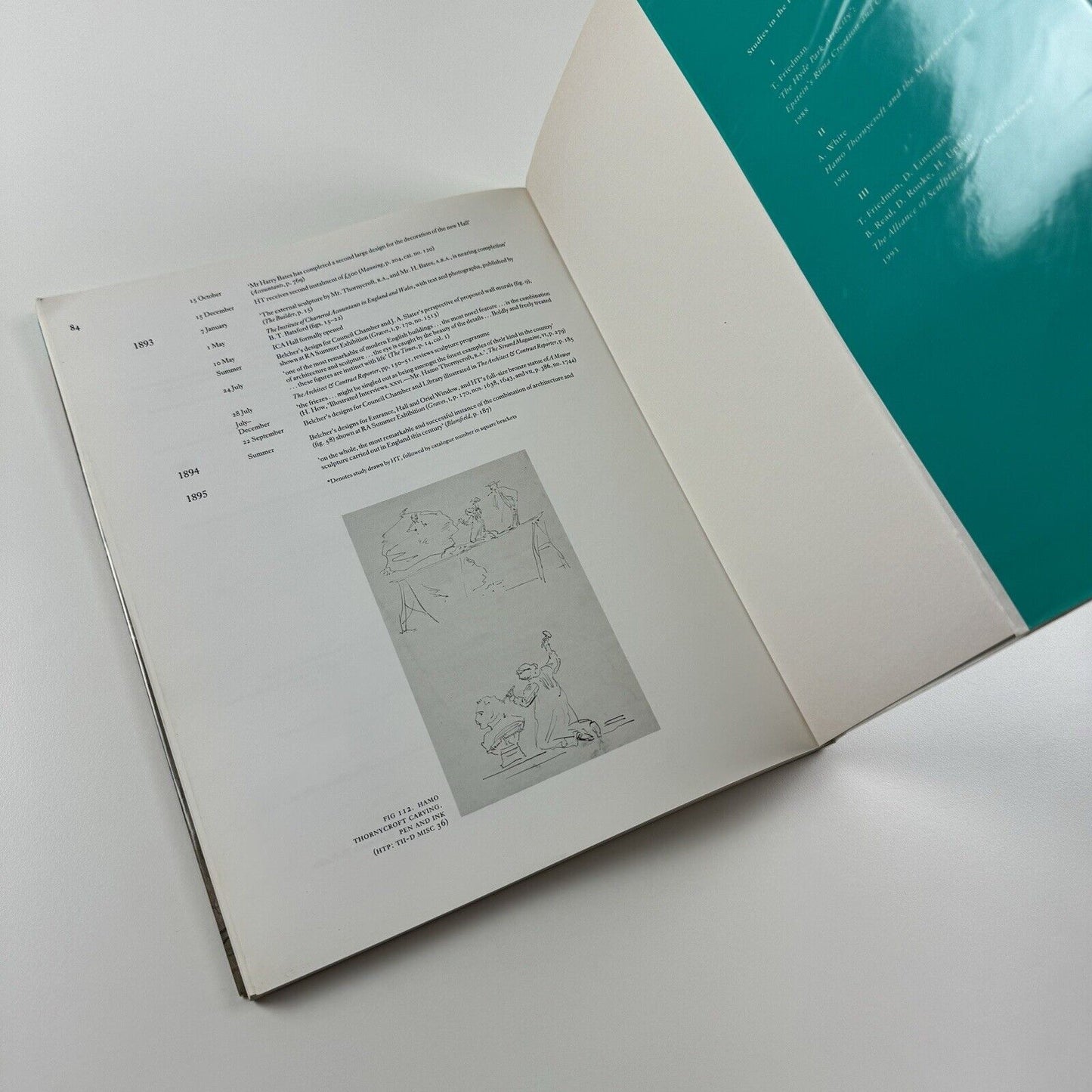 The Alliance of Sculpture and Architecture. Studies in the History of Architecture No. 3 | Henry Moore Centre for the Study of Sculpture |  Leeds City Art Gallery, 1993