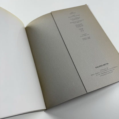 Copyright METTA. Francisco Calvo Serraller | Galeria Metta, Madrid, 2002 | Exhibition catalogue