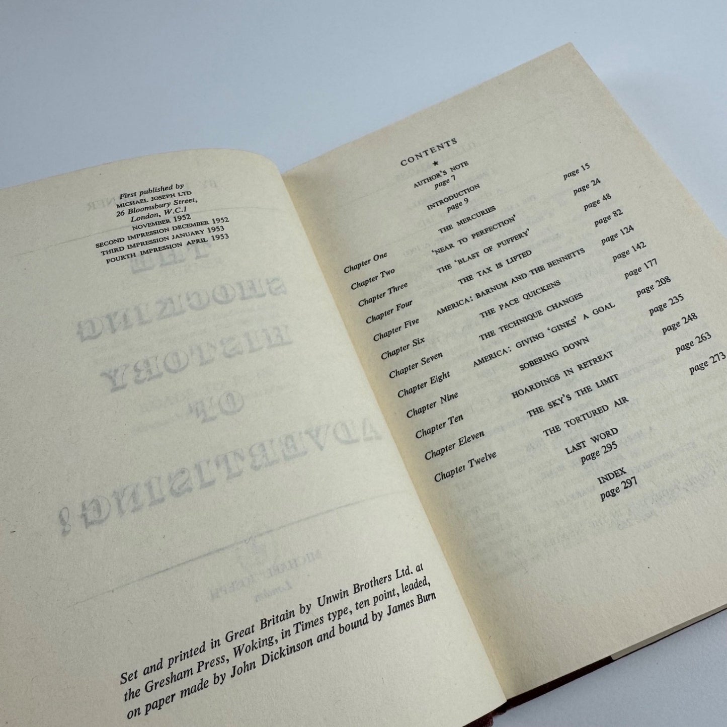 The Shocking History of Advertising by E.S. Turner | Michael Joseph, 1953