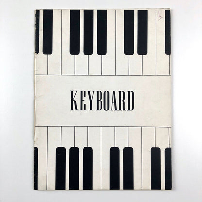 Type specimen booklet for Keyboard: a New Display Type | Stephenson Blake, undated