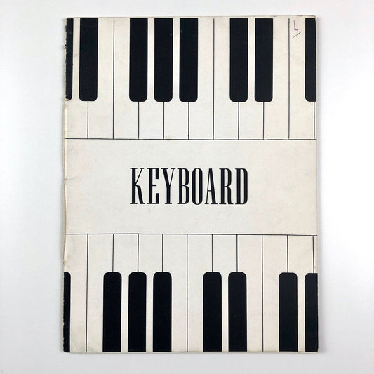 Type specimen booklet for Keyboard: a New Display Type | Stephenson Blake, undated