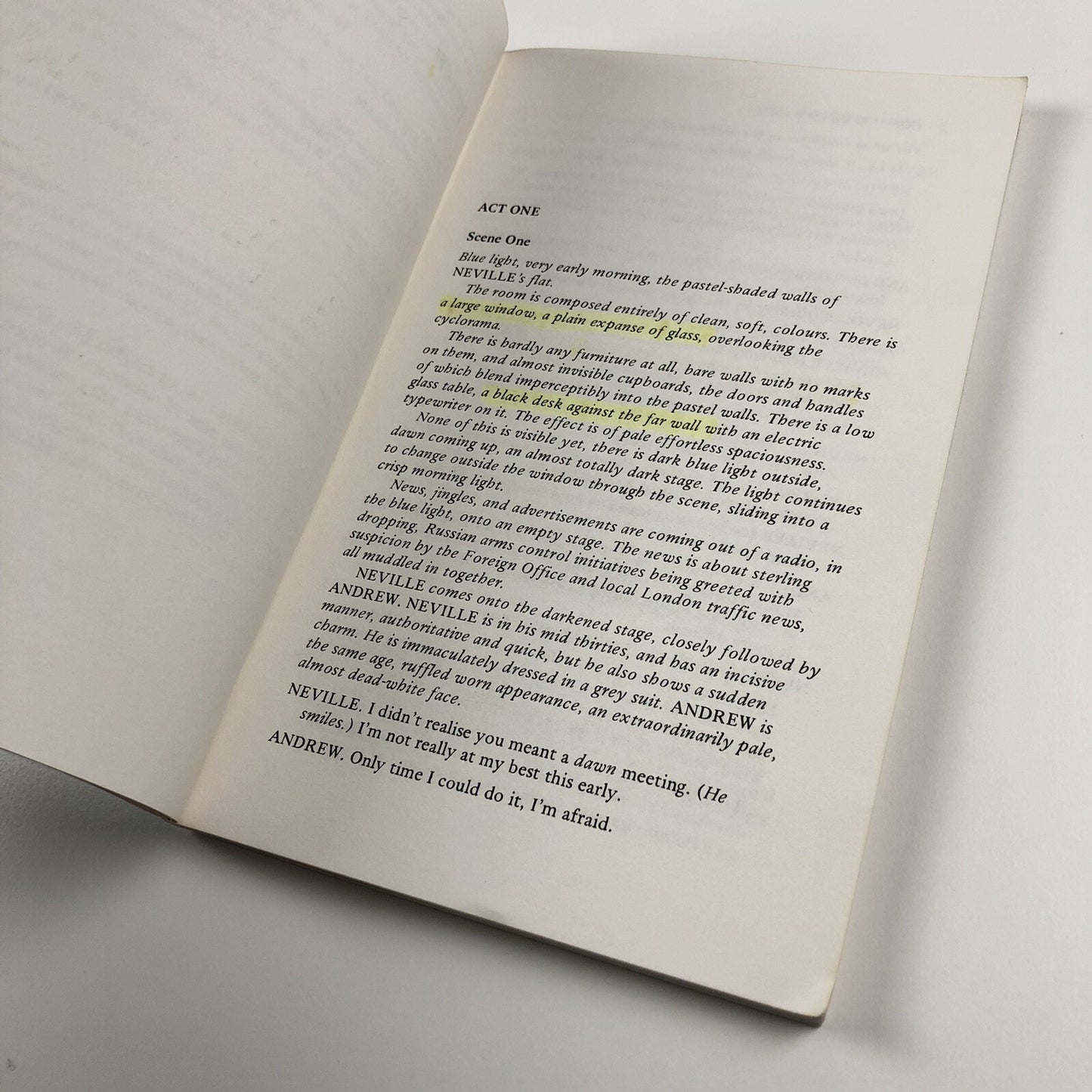 Coming in to Land by Stephen Poliakoff | Methuen, 1986 signed