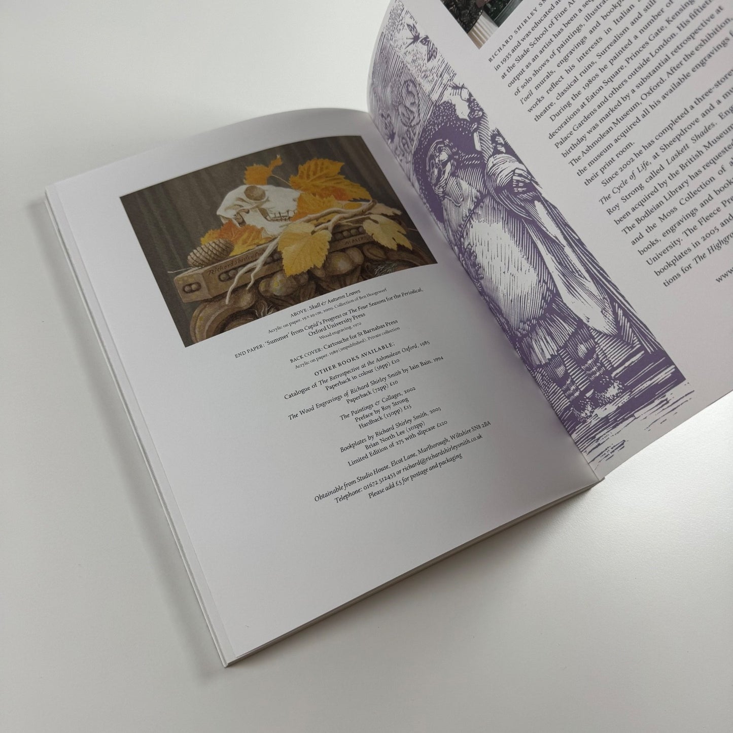 Trophies & Cartouches. Recent Paintings, Murals & Line Drawings. Richard Shirley Smith 80th birthday Libanus Press, 2015