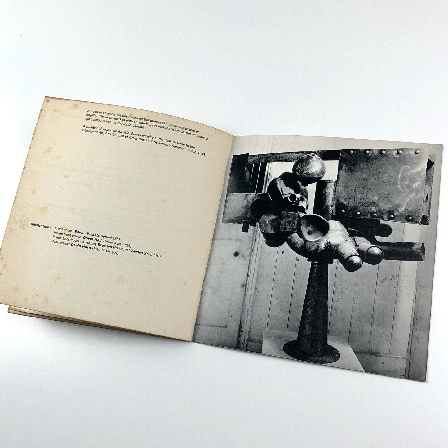 Towards Art II – Sculptors from the Royal College of Art | Exhibition catalogue, 1965