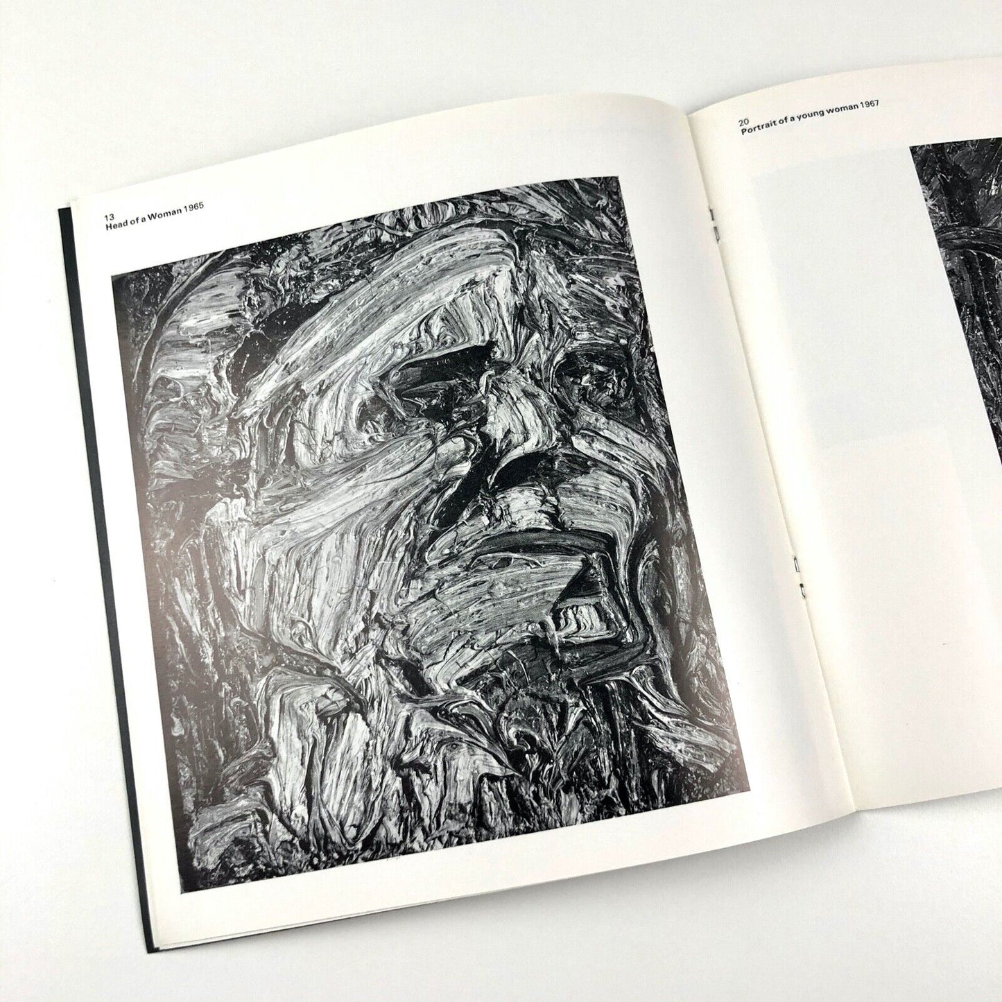 Leon Kossoff, Marlborough Fine Art London | April 1968 | Typography by Gordon House