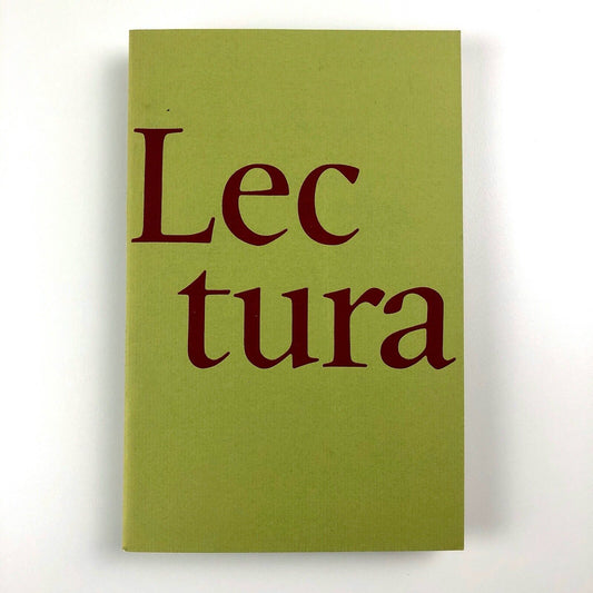 Presenting Lectura: Harris-Intertype type specimen booklet on the book page and the magazine page | Dick Dooijes design | undated 1960s?
