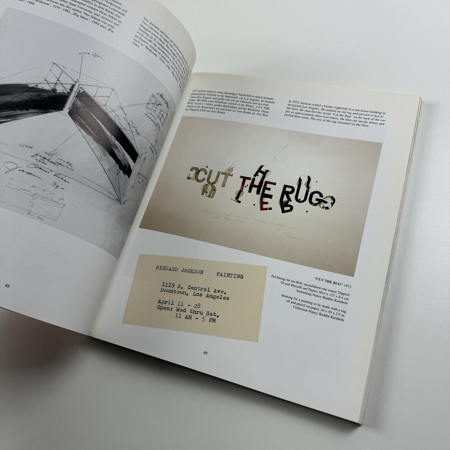 Richard Jackson. deer beer | Galerie Hauser & Wirth Zurich, 1998 exhibition catalogue
