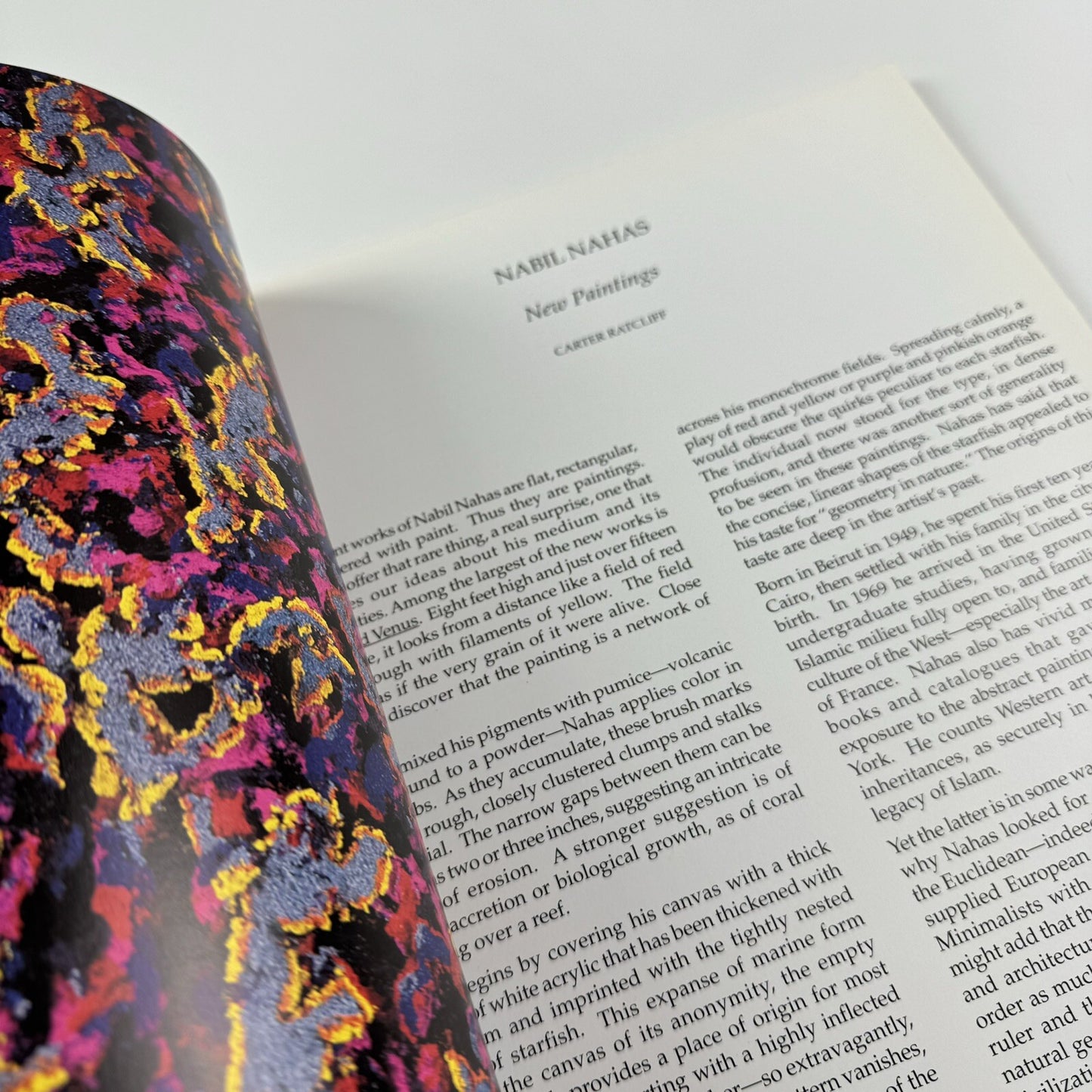 Nabil Nahas | Sperone Westwater Gallery, New York exhibition catalogue, 1996