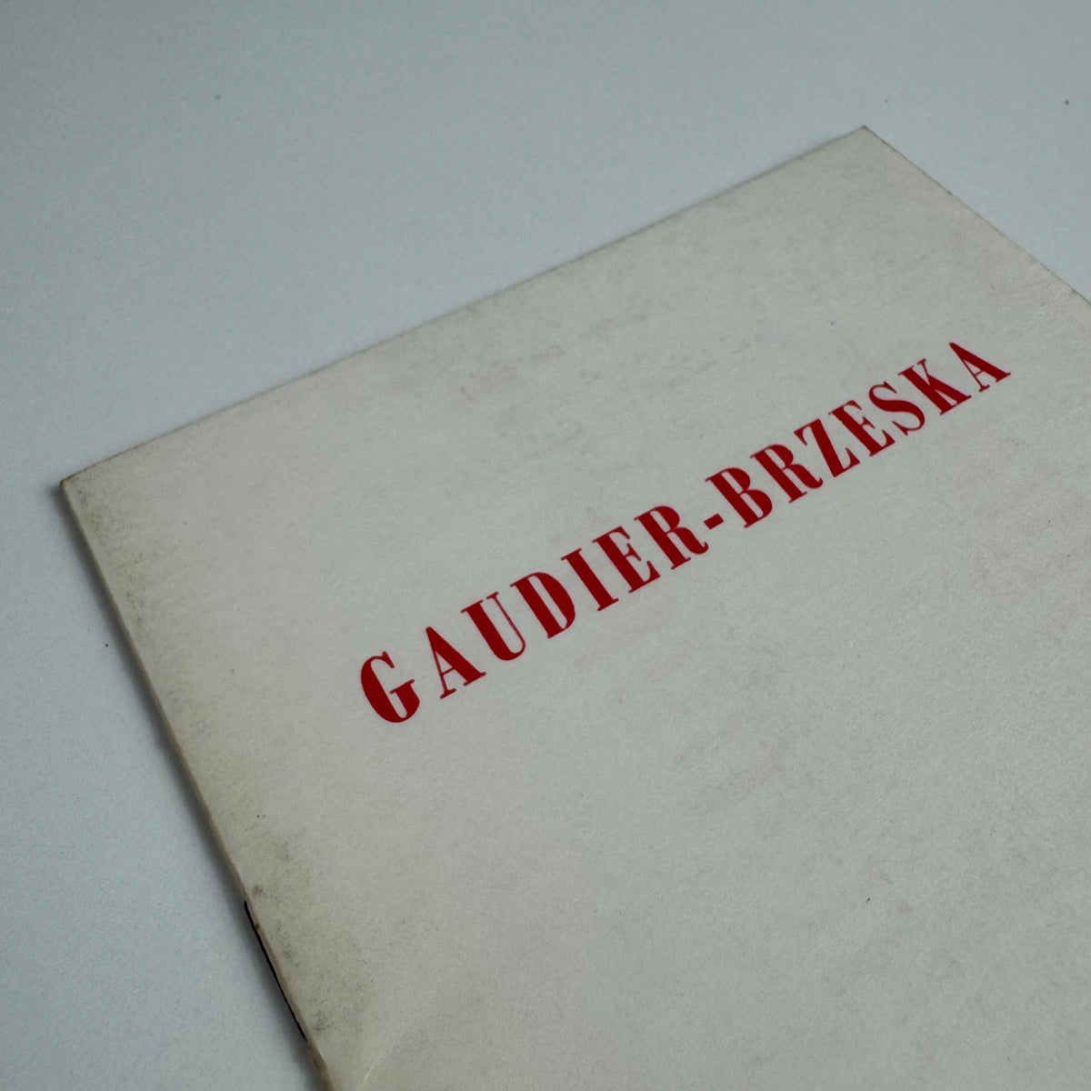 Drawings and Pastels by Henri Gaudier-Brzeska | Leicester Galleries, October 1962