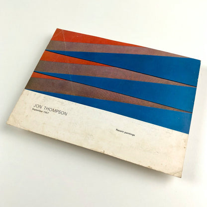 Jon Thompson – Recent Paintings | Rowan Gallery, London, 1967 | Promotional card