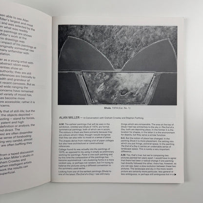 Alan Miller. Selected Paintings 1974-1984 | Ikon Gallery Birmingham 1984