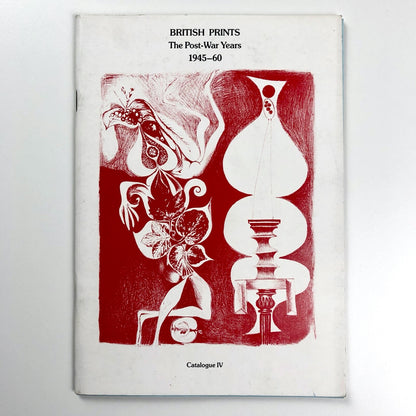 British Prints. The Post-War Years 1945-60 | Redfern Gallery exhibition catalogue, 1986