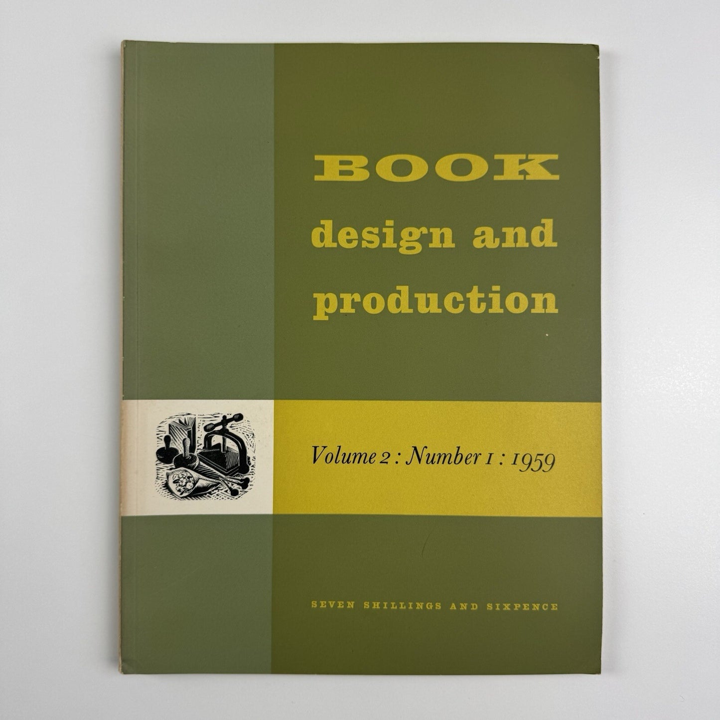 Book Design and Production – Vol 2 No 1 1959 | Printing News Ltd | Editor James Moran