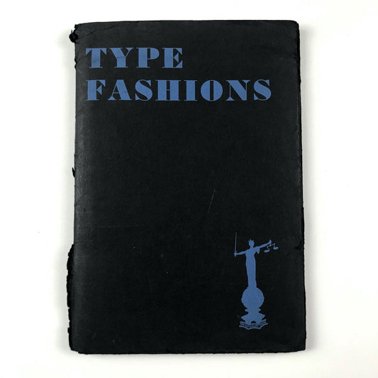 Type Fashions: 5 type specimen booklets | W.P Griffiths & Sons Old Bailey Press