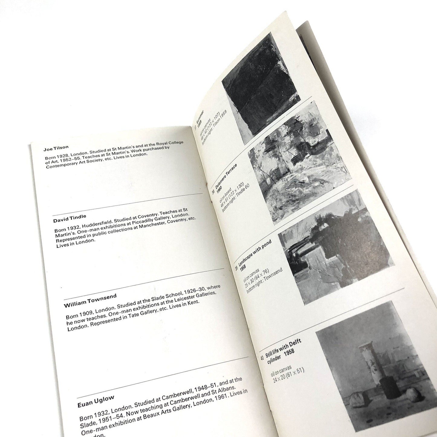New Painting 58-61 | Arts Council exhibition catalogue | 1965 reprint version