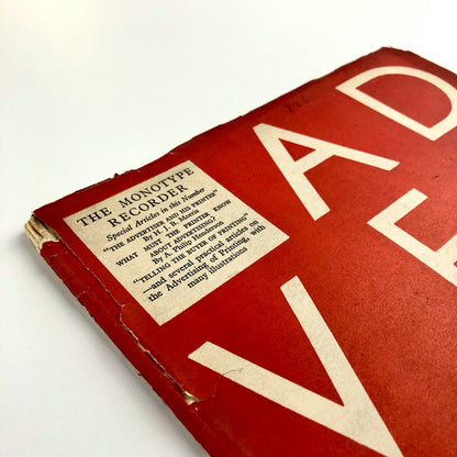 The Monotype Recorder – Advertising journal, July to October 1928 | Issue no 226