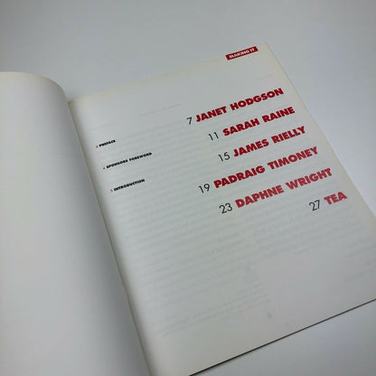Making It: Process and Participation | Tate Liverpool, 1995 | Janet Hodgson, Sarah Raine, James Rielly, Padraig Timoney, Daphne Wright, Tea