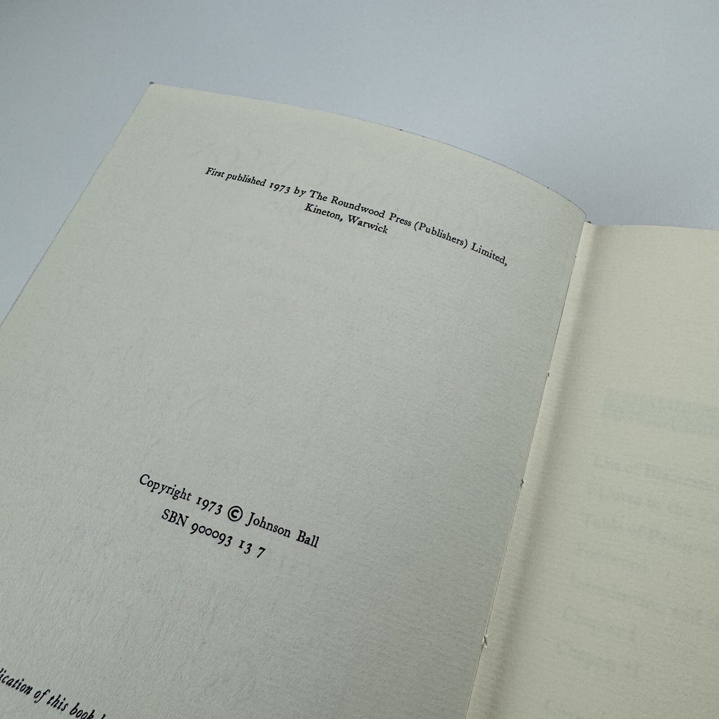William Caslon 1693-1766 – Master of Letters by Johnson Ball | Roundwood Press, 1973