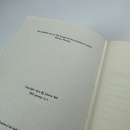 William Caslon 1693-1766 – Master of Letters by Johnson Ball | Roundwood Press, 1973