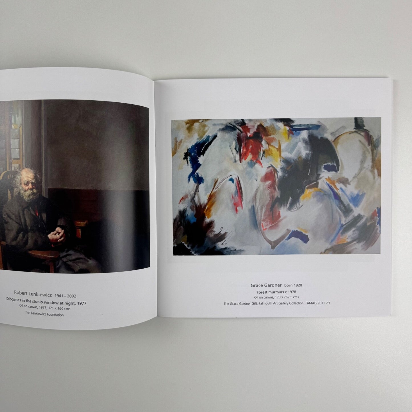 Effortless brushstrokes. Falmouth Art Gallery Collection Volume 15 by Louise Connell, Ingrid Heseltine, Catherine Wallace | Falmouth Art Gallery, 2012