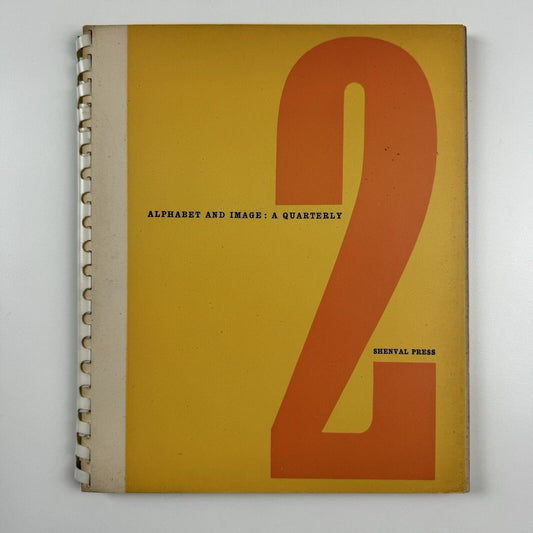 Alphabet and Image – issue number 2 | Design and print journal, September 1946 | Robert Harling