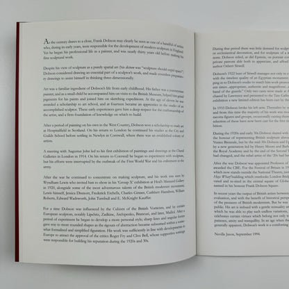 Frank Dobson – Sculpture & Drawings | Jason & Rhodes 1994 catalogue