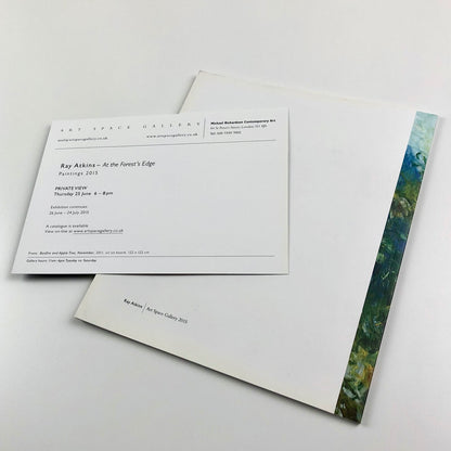 Ray Atkins. At the Forest’s Edge. Paintings 2015 | Art Space Gallery catalogue