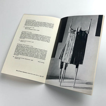 Contemporary British Sculpture | An Open Air Sculpture Exhibition arranged by The Arts Council of Great Britain | 1961 catalogue