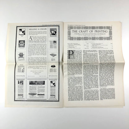 Printing Supplement – reproduction from 1922 Manchester Guardian, 1967 ATypI